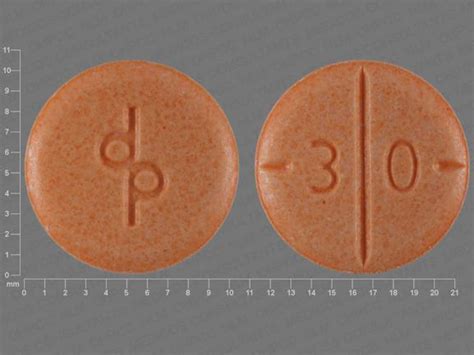 Genuine <b>Adderall</b> <b>30</b>-<b>mg</b> tablets are round, orange/peach in color, and have “dp” embossed on one side and “<b>30</b>” on the other side. . Pill identifier adderall 30 mg